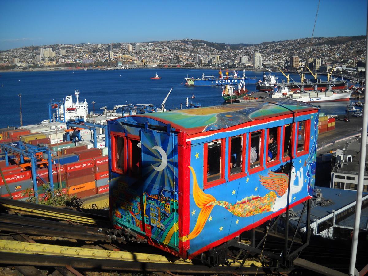 Casa Lastra Hostel Valparaíso Exterior foto